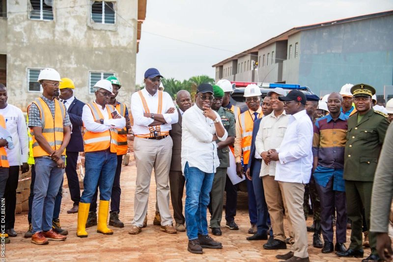 Visite de chantiers du Président de la République